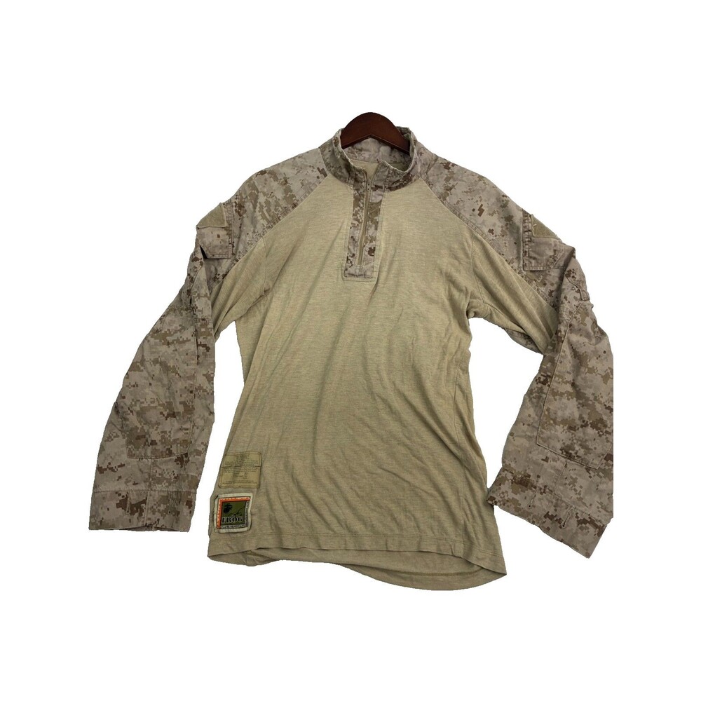 USMC FROG Combat Shirt Medium Regular Desert MARPAT Flame Resistant Military